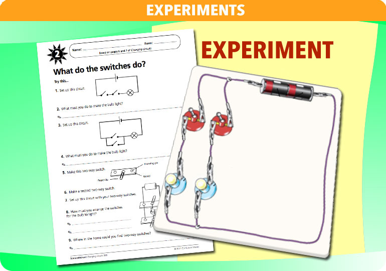 Curriculum Visions teacher changing circuits resource