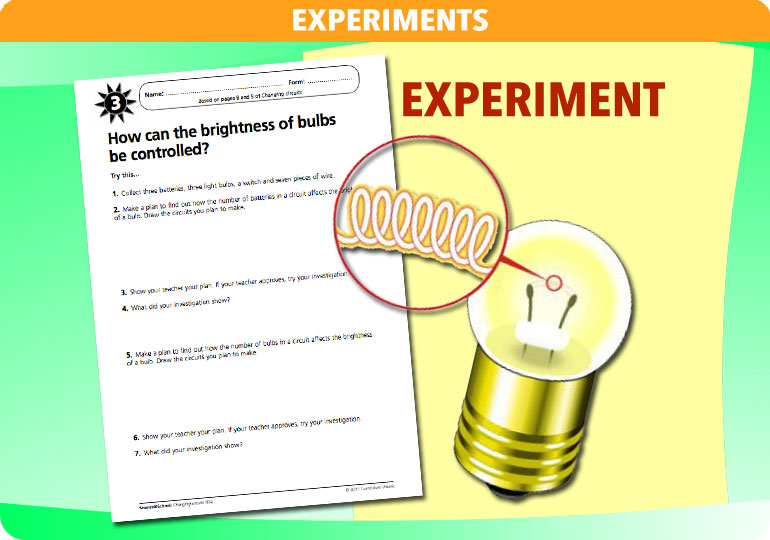 Curriculum Visions teacher changing circuits resource