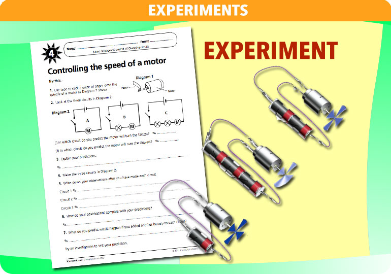 Curriculum Visions teacher changing circuits resource