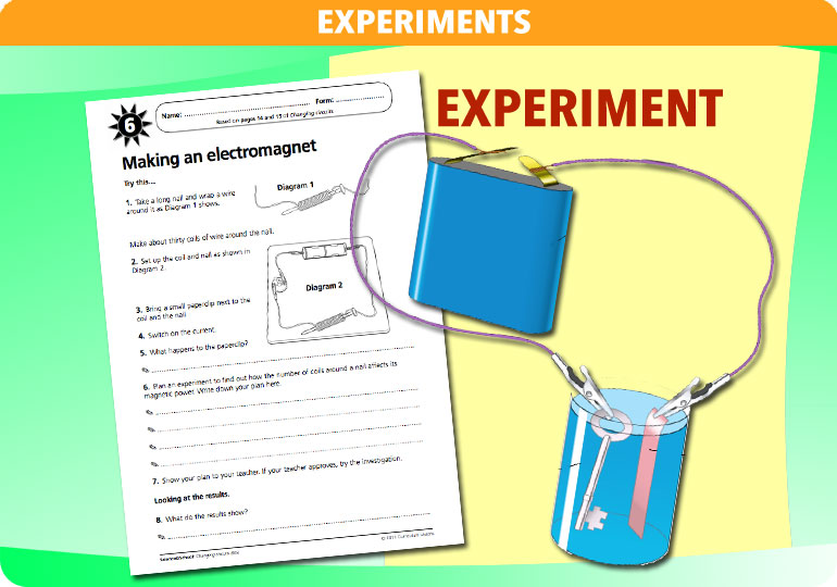 Curriculum Visions teacher changing circuits resource