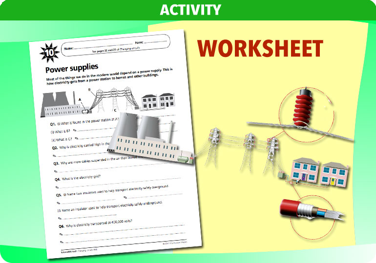 Curriculum Visions teacher changing circuits resource