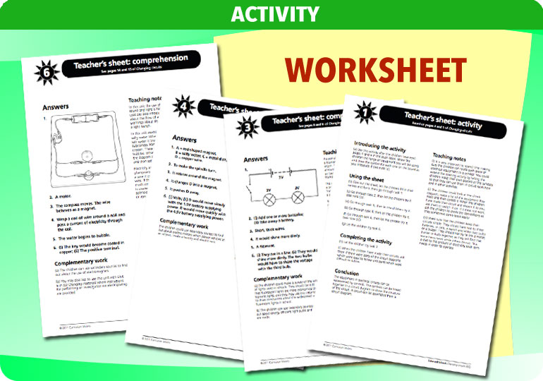 Curriculum Visions teacher changing circuits resource