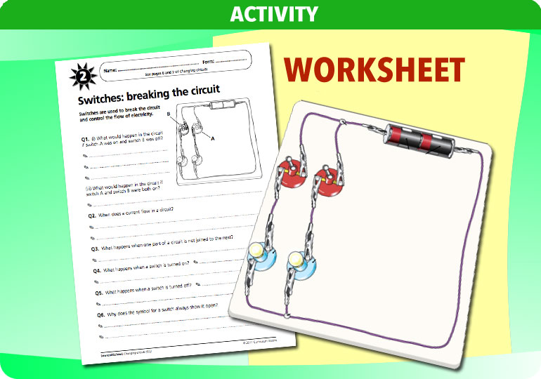 Curriculum Visions teacher changing circuits resource