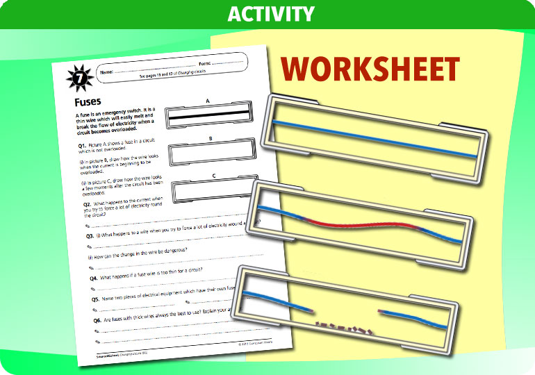 Curriculum Visions teacher changing circuits resource