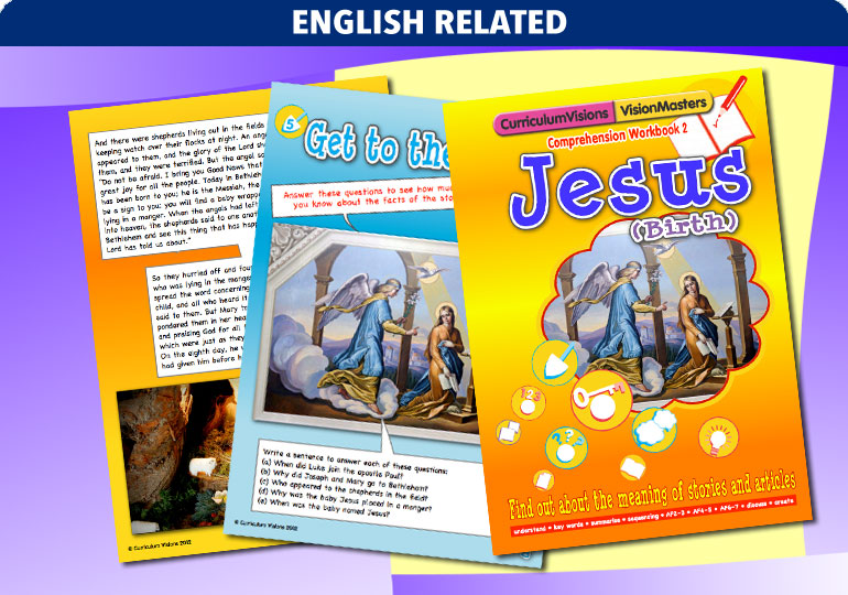 Curriculum Visions teacher christian christianity religion religious comprehension activity resource
